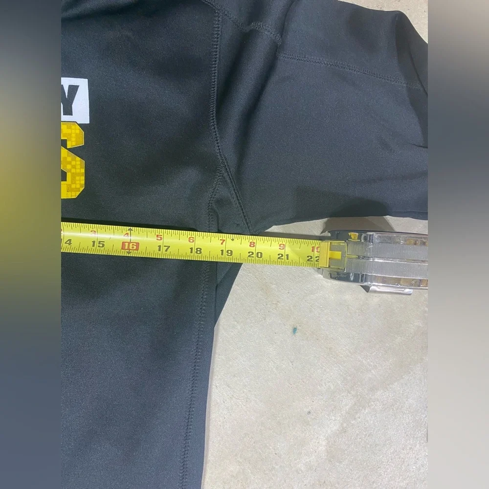 Green Bay Packers Black Youth  XL Pull Over Hoodie With Pockets - OuterStuff LLC